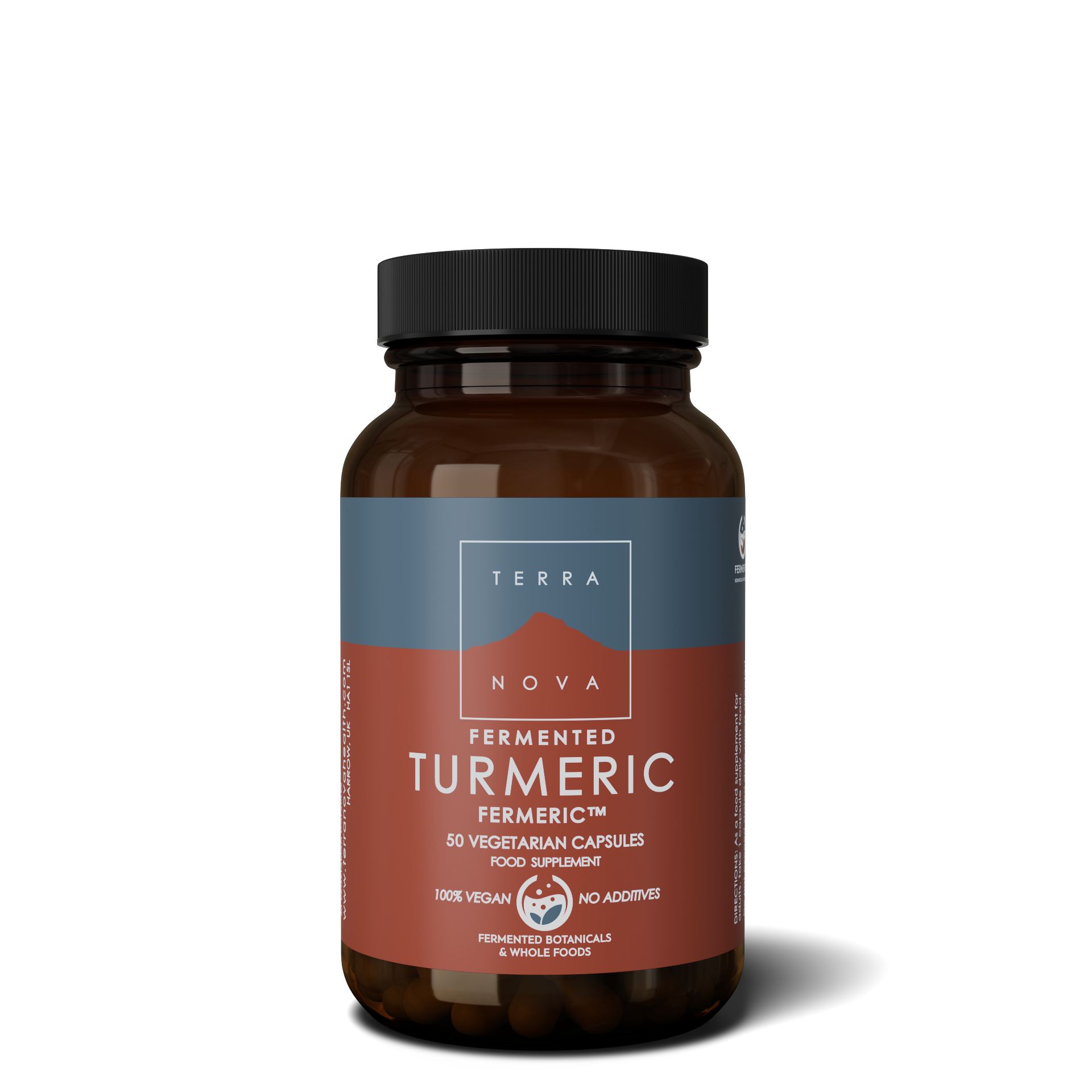 Terranova Fermented Turmeric FERMERIC, 50 caps