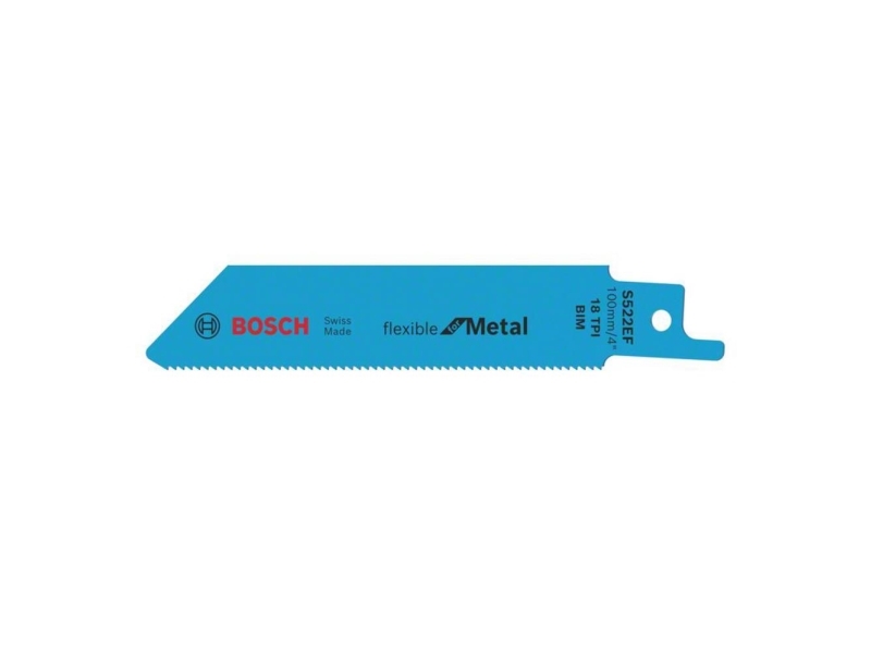 Bosch-tarvikkeet 2608657721 Bajonetsavklinge S 522 EF Joustava metallille 2 stk 2 stk