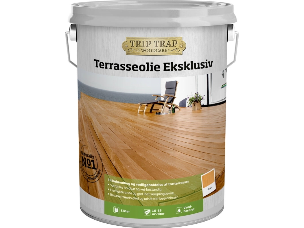Trip Trap Terrace Oil Exclusive, teak