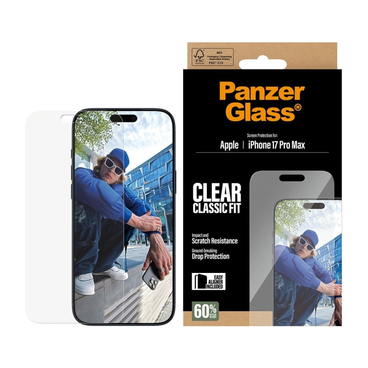 PanzerGlass – Näytönsuojakalvo iPhone 17 Pro Max – Classic Fit ja EasyAligner