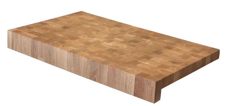 Leikkuulauta tammi - Päätypuusta (80 x 45 cm) - Pepper