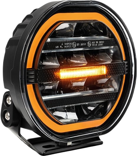 Led-lisävalo Fury - Pyöreä | 18 cm | 6700 lm | Ref. 20, W-Light