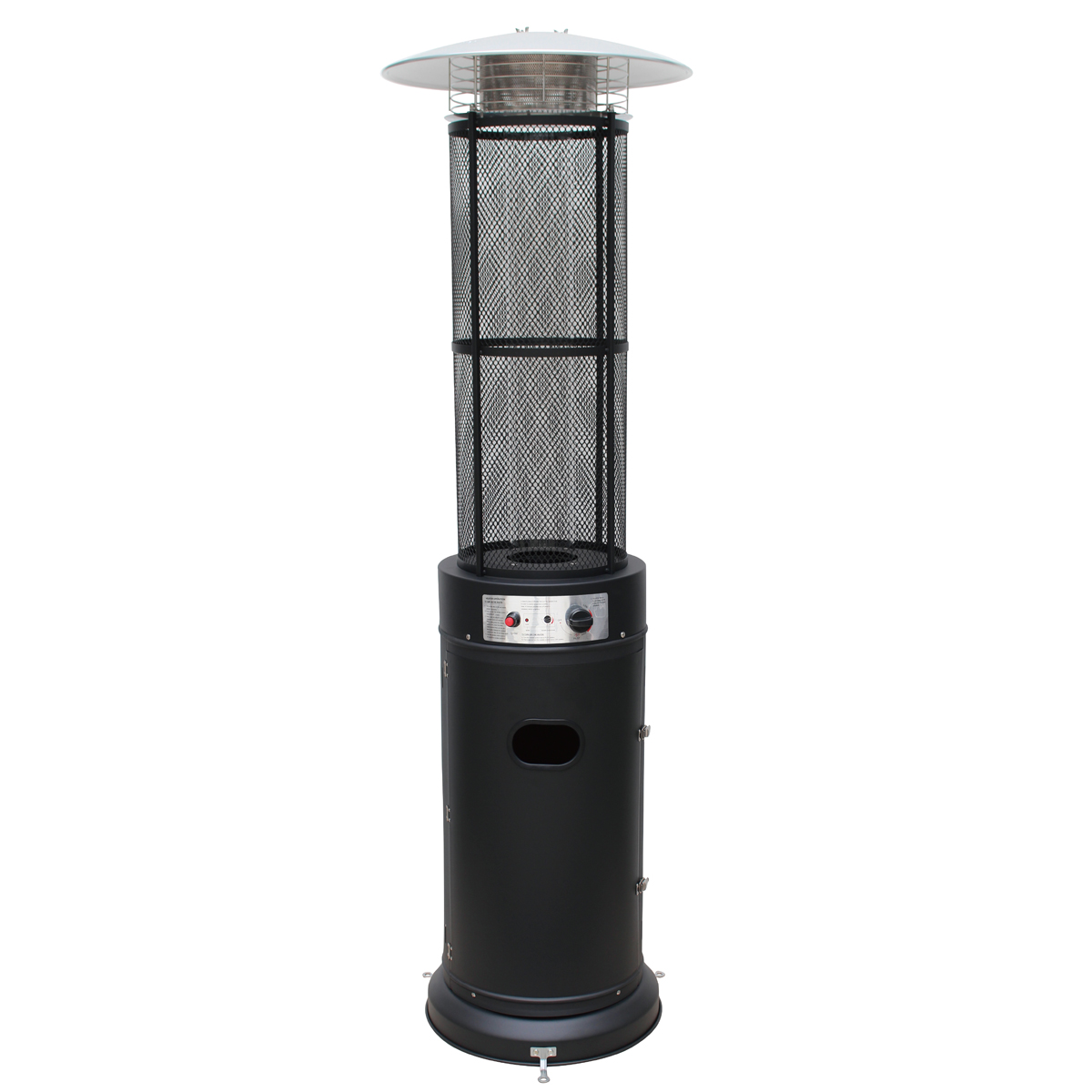 Fornorth Terassilämmitin Tube, 11kW kaasukäyttöinen, musta