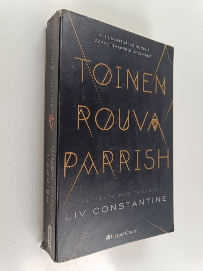 Eddie Constantine : Toinen rouva Parrish - Psykologinen trilleri