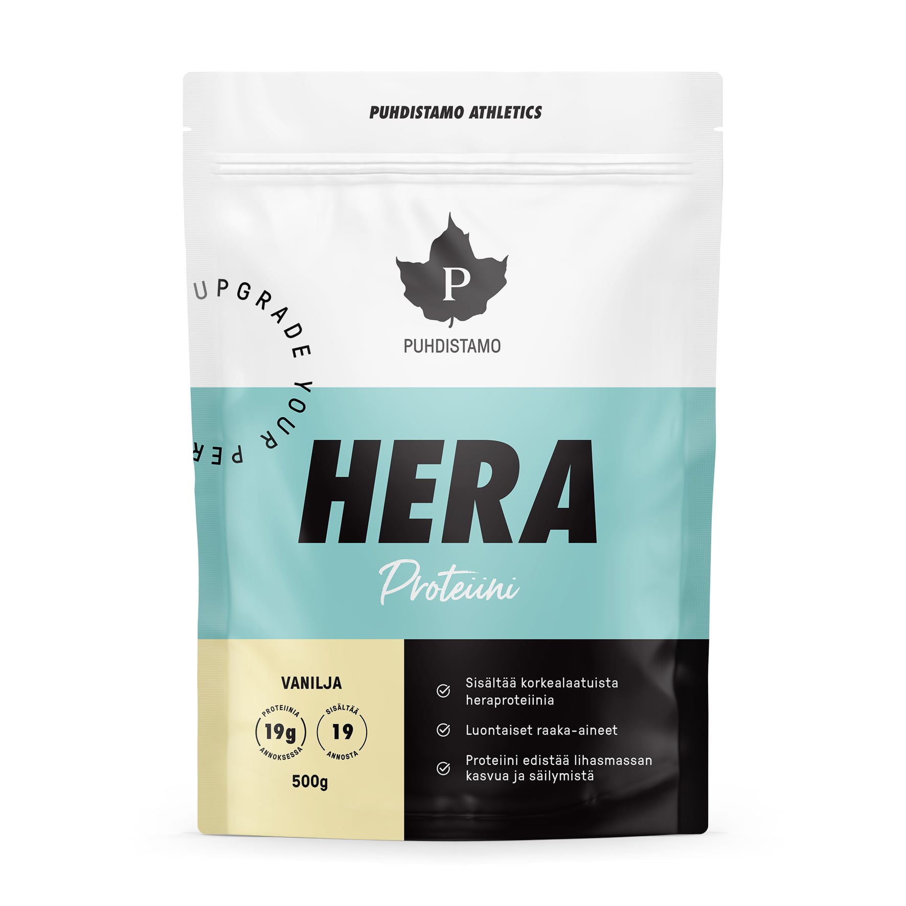 Puhdistamo Athletics Heraproteiini, Vanilja 500g