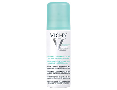 Vichy 48H antiperspirantti deodorantti - ei jälkiä 2 x 125 ml