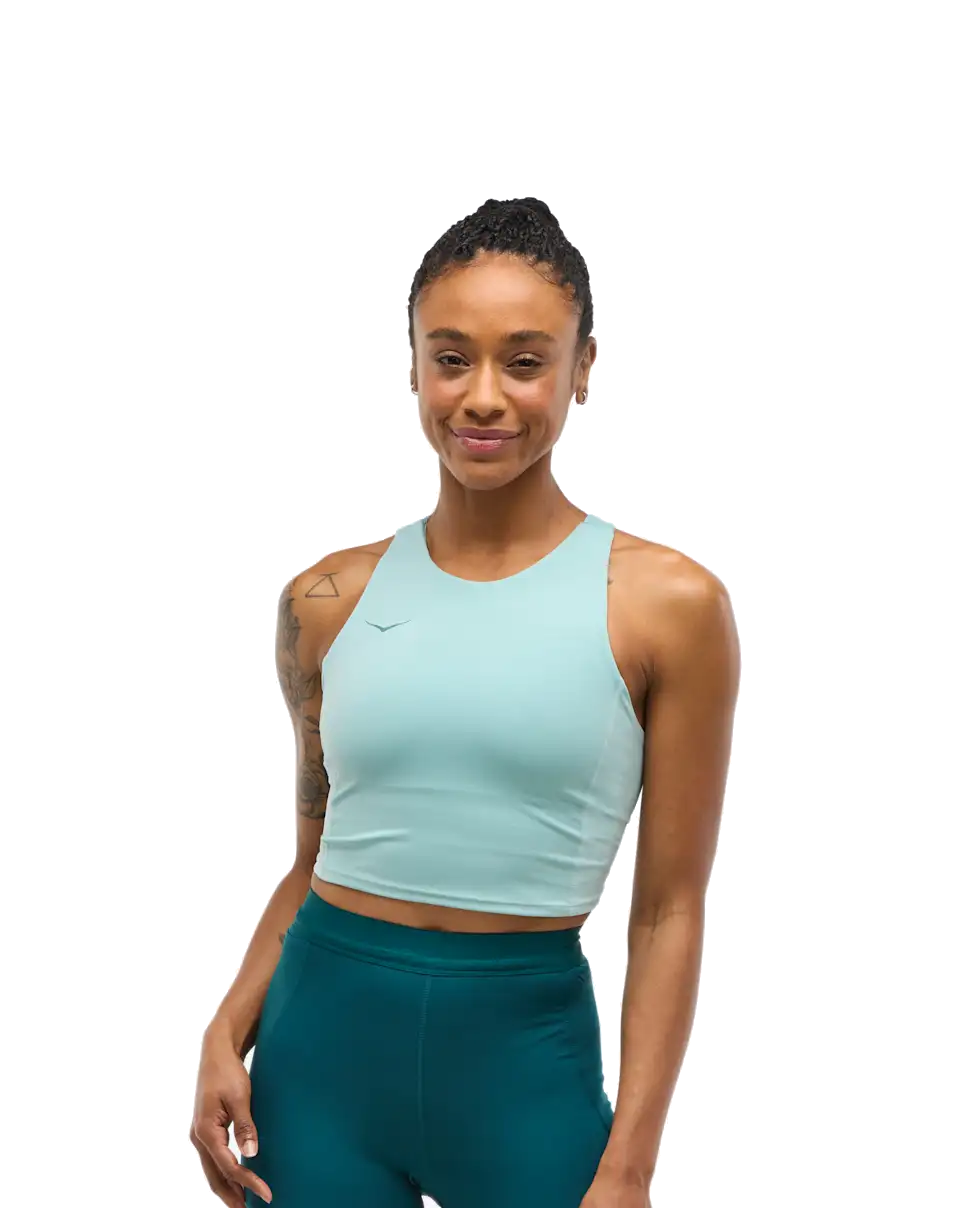 Hoka Women's Elaro Crop Bra naisten urheilutoppi