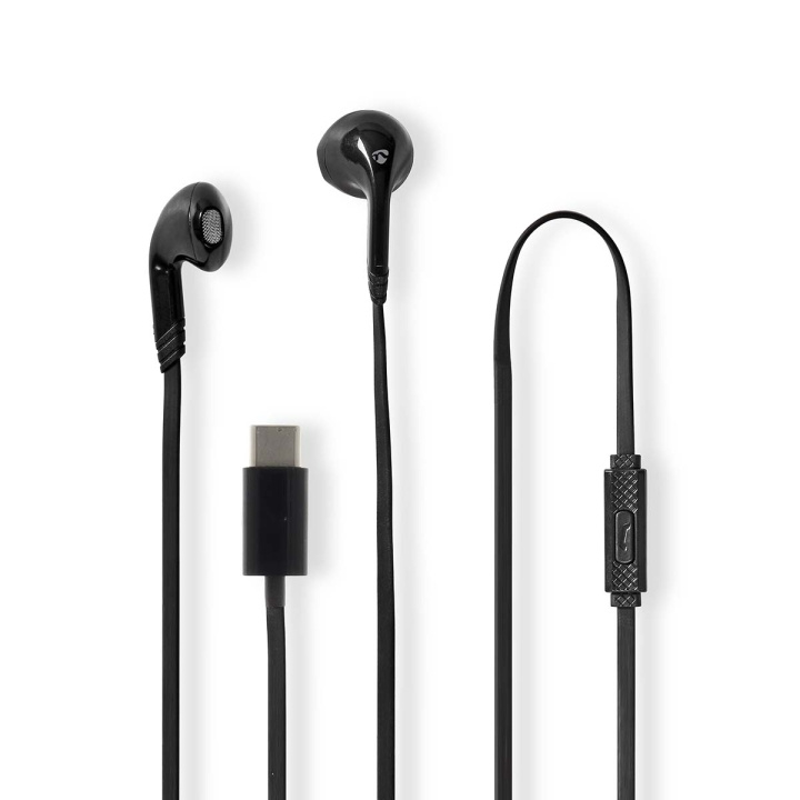 Nedis Langalliset Kuulokkeet USB-C™ Musta