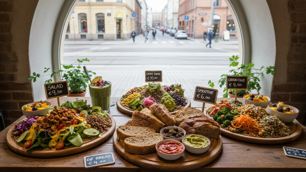 Lounas Helsinki Keskusta – Edulliset vegaani- ja gluteenittomat paikat