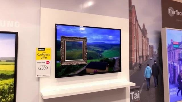 Samsung The Frame: Hinta, kehykset ja cashback Irlannissa