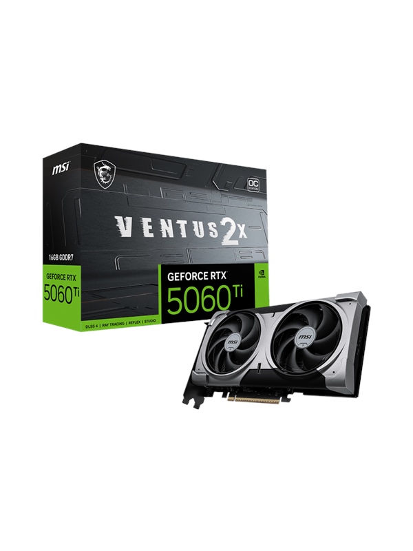 MSI GeForce RTX 5060 Ti VENTUS 2X Plus OC 16GB